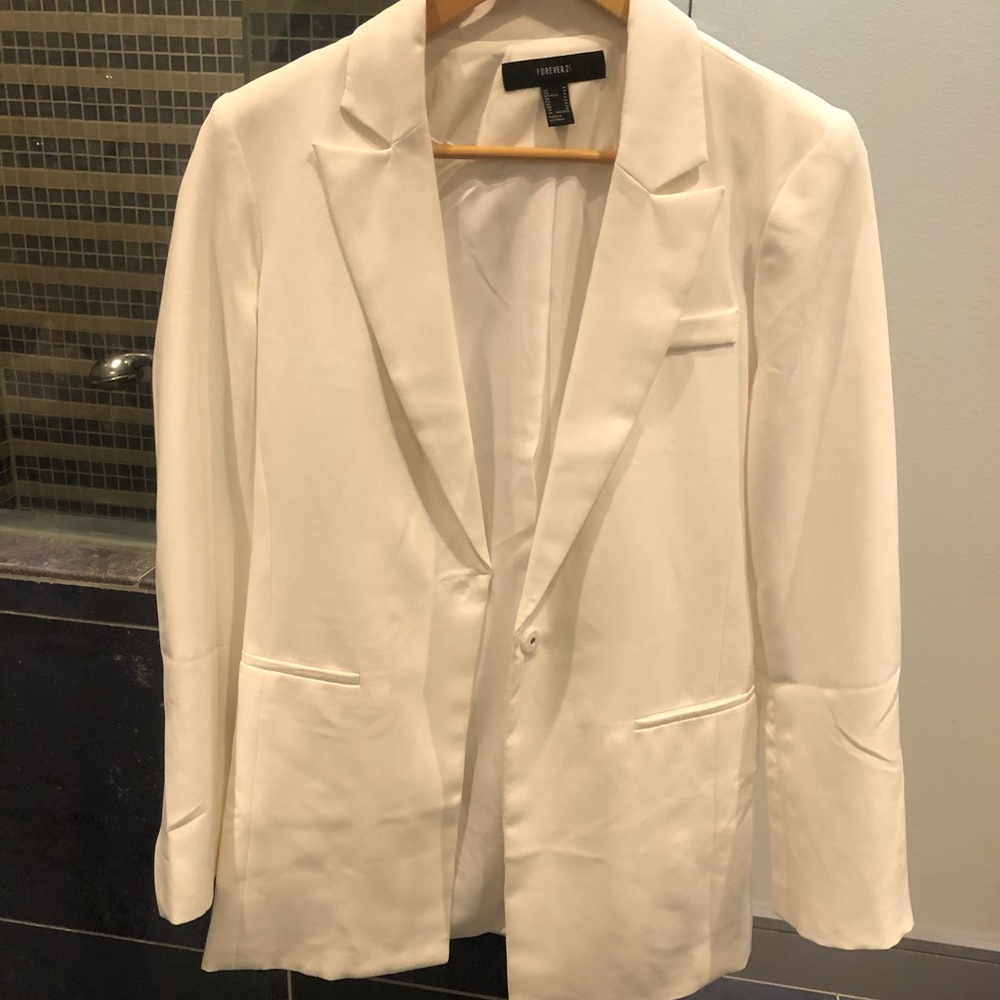 Forever 21 Ivory blazer